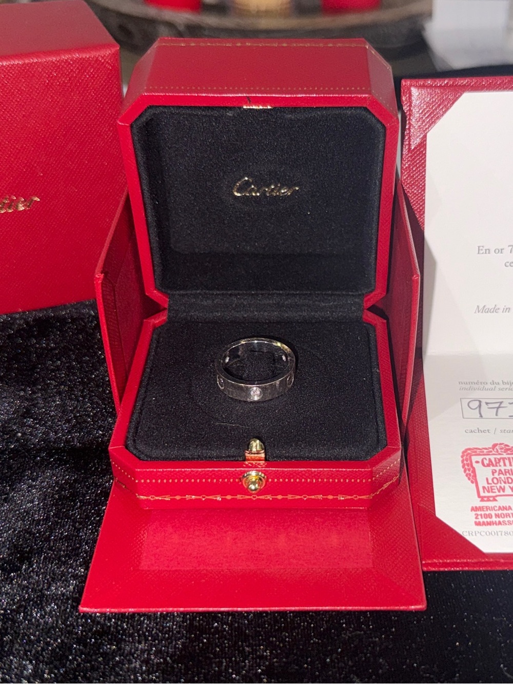 Cartier 18k Love Ring